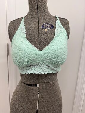 Mint Lace Bralette - Women Intimates & Sleepwear